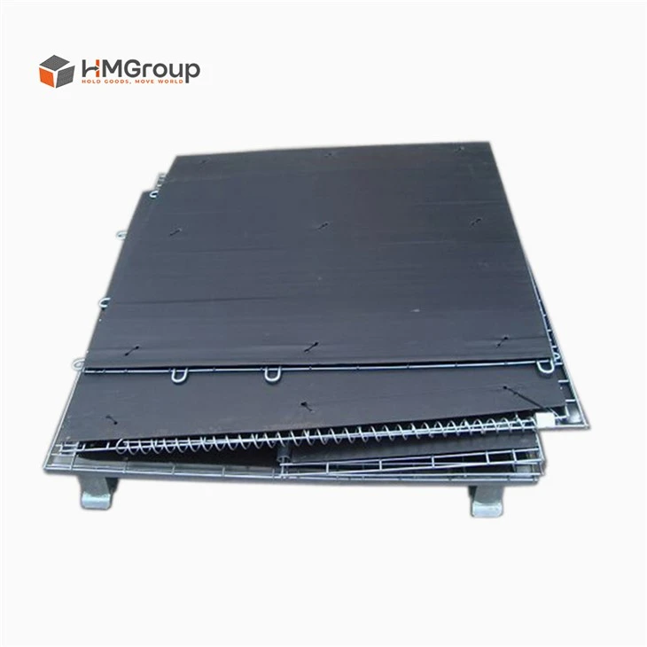 rigid iron wire mesh container
