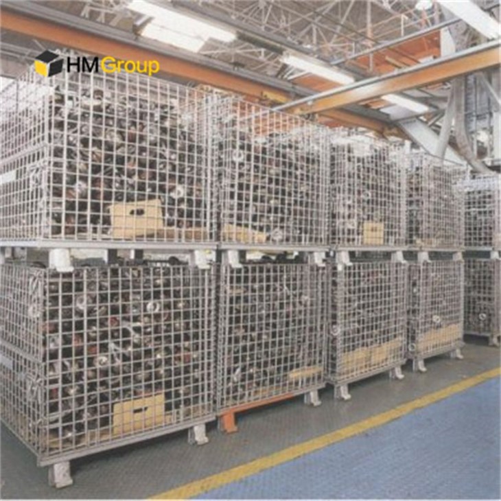 Collapsible Mesh Portable Container