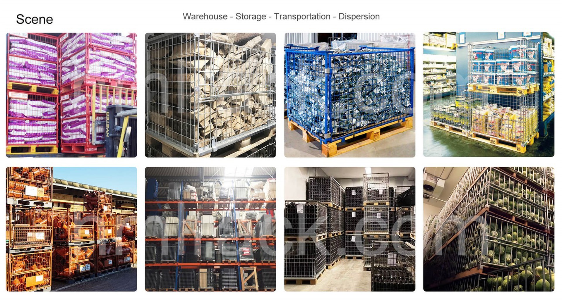 galvanized steel cage pallet Applications galvanized steel cage pallet Applications