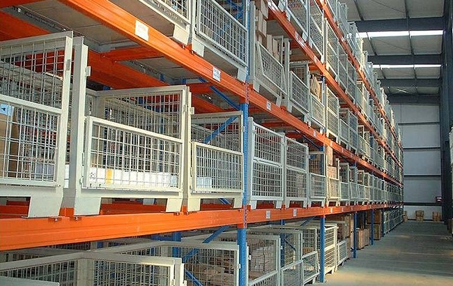 T7 steel metal storage pallet cage T7 steel metal storage pallet cage