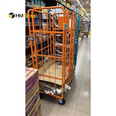 Jekleni logistični zabojnik v zvitkih